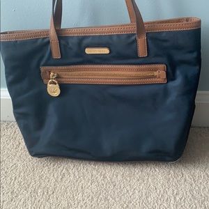 Dark Blue Michael Kors Shoulder Bag